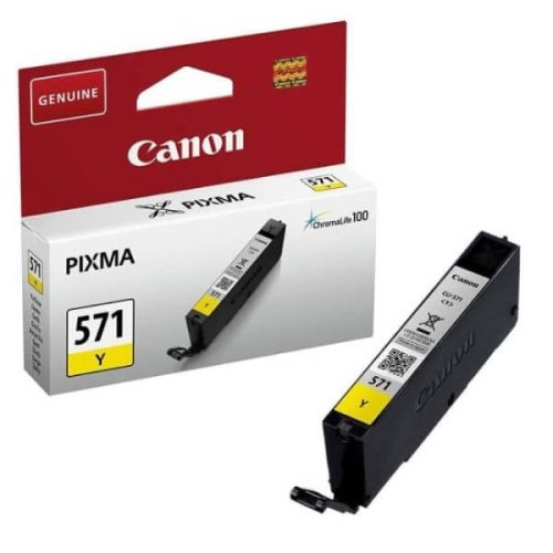 Canon CLI-571 Tintapatron Yellow 7 ml