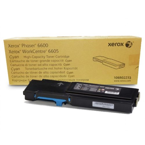 Xerox Phaser 6600, 6605 Toner Cyan HC 6K (Eredeti)