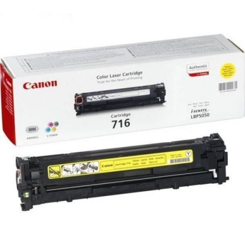 Canon CRG716 Toner Yellow 1.500 oldal kapacitás