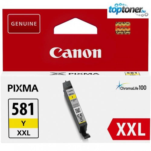 Canon CLI-581XXL Tintapatron Yellow 11,7 ml