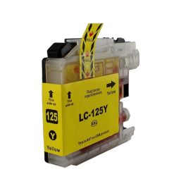   HQ Premium Brother LC125XL LC-125XL Yellow Utángyártott Tintapatron