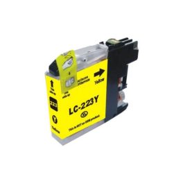   HQ Premium Brother LC223 LC-223 Yellow Utángyártott Tintapatron