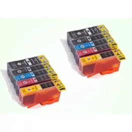   HQ Premium Canon PGI-520 CLI-521 (PGI520*2, CLI521 BK*2,C*2,M*2,Y*2) Utángyártott Tintapatron Multipack