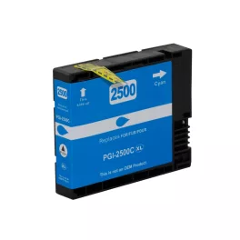   HQ Premium Canon PGI2500XL PGI-2500XL Cyan Chipes Utángyártott Tintapatron