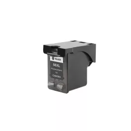 HQ Premium HP 56 C6656A Black Utángyártott Tintapatron