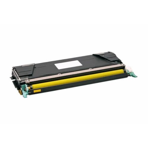 HQ Premium Lexmark C734 C736 X734 X736 X738 Yellow Utángyártott Toner 6.000 oldal kapacitás
