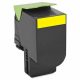HQ Premium Lexmark CS720 CS725 CX725 Yellow Utángyártott Toner 7.000 oldal kapacitás