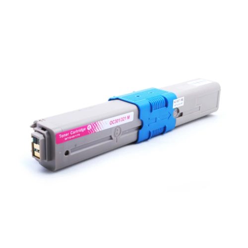 HQ Premium Oki C301 C321 Magenta Utángyártott Toner 1.500 oldal kapacitás