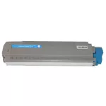 HQ Premium Oki C8600 C8800 Cyan Utángyártott Toner 6.000 oldal kapacitás