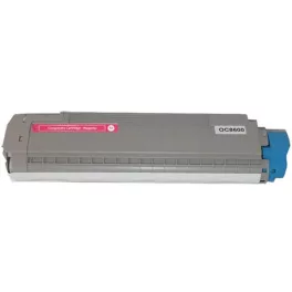   HQ Premium Oki C8600 C8800 Magenta Utángyártott Toner 6.000 oldal kapacitás