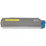 HQ Premium Oki C8600 C8800 Yellow Utángyártott Toner 6.000 oldal kapacitás