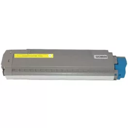   HQ Premium Oki C8600 C8800 Yellow Utángyártott Toner 6.000 oldal kapacitás