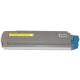 HQ Premium Oki C8600 C8800 Yellow Utángyártott Toner 6.000 oldal kapacitás