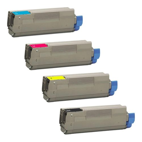 HQ Premium Oki MC873 MC883 Yellow Utángyártott Toner 10.000 oldal kapacitás