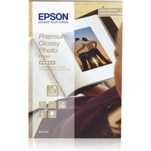 Epson prémium fényes fotópapír (10x15, 40 lap, 255g)
