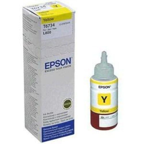 Epson T6734 Tinta Yellow 70ml No.673