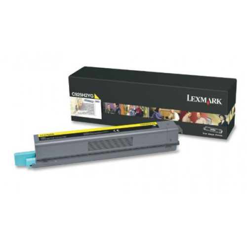 Lexmark C925 High Toner Yellow 7,5K (Eredeti) C925H2YG