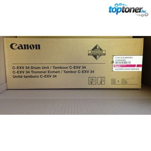 Canon C-EXV34 Dobegység Magenta 36.000 oldal kapacitás