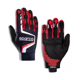 Sparco Hypergrip+ piros kesztyű (Méret: 9(S))