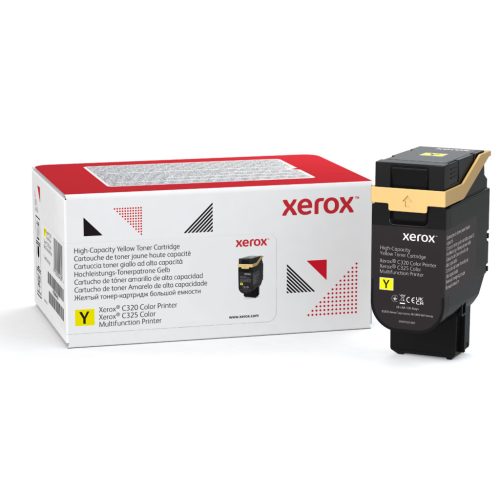 Xerox C325 toner Yellow 5500 oldalra