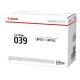 Canon CRG039 Toner Black 11.000 oldal kapacitás