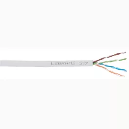   Legrand 032751 Cat.5e U/UTP árnyékolatlan PVC AWG24 Eca szürke 305m kartondoboz réz fali kábel