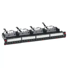   Legrand 033772 19" 1U 24port Cat.6A STP árnyékolt patch panel