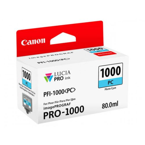 Canon PFI-1000 Cartridge Photo Cyan 80ml