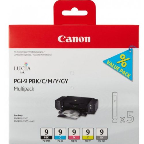 Canon PGI-9 Tintapatron Multipack 5x14 ml