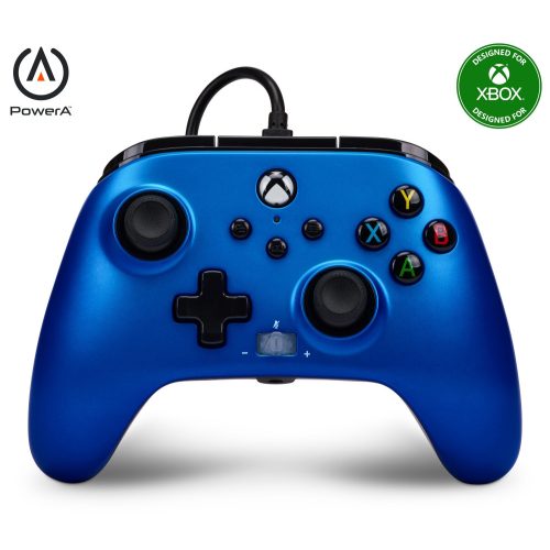 PowerA Enhanced vezetékes kontroller Xbox Series X|S - Sapphire Fade