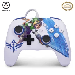   PowerA Enhanced vezetékes kontroller Nintendo Switch - Master Sword Attack