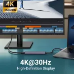 UGREEN USB-C multifunkciós adapter CM478