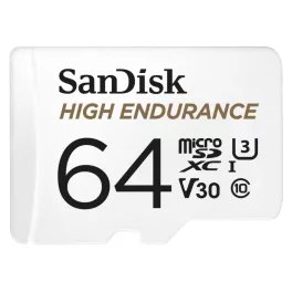   SanDisk High Endurance microSDXC 64GB memóriakártya, 100/40 MB/s (SDSQQNR-064G-GN6IA)