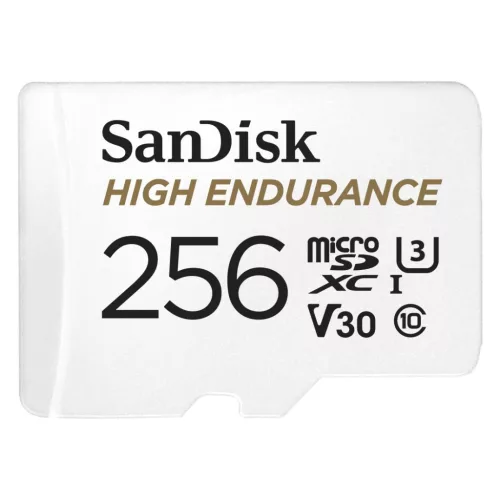 SanDisk High Endurance microSDXC 256GB memóriakártya, 100 MB/s (SDSQQNR-256G-GN6IA)