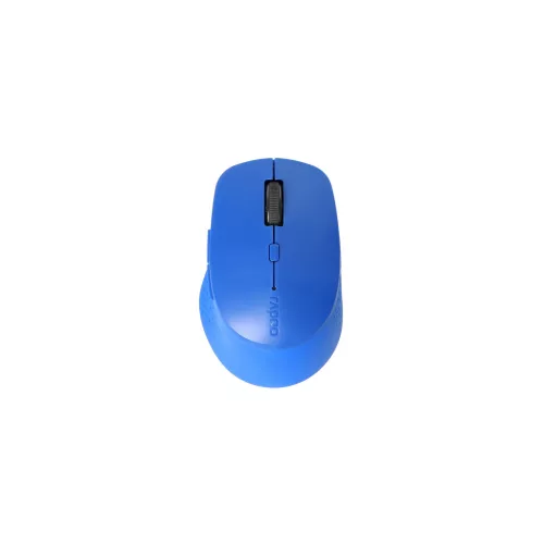 RAPOO M300 vezeték nélküli egér (Bluetooth, 2,4 GHz), kék (184342)