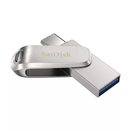   SanDisk Dual Drive pendreive, 128GB, ezüst (SDDDC4-128G-G46
)