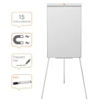 Nobo Impression Pro acél fehértábla és flipchart állvány, fehér