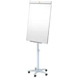   Nobo Impression Pro acél mobil fehértábla és flipchart állvány, fehér
