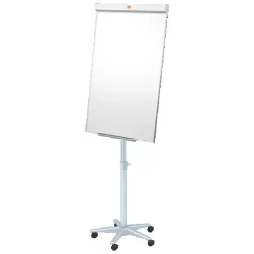 Nobo Impression Pro acél mobil fehértábla és flipchart állvány, fehér