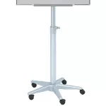 Nobo Impression Pro acél mobil fehértábla és flipchart állvány, fehér