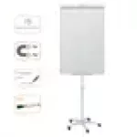 Nobo Impression Pro acél mobil fehértábla és flipchart állvány, fehér