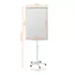 Nobo Impression Pro acél mobil fehértábla és flipchart állvány, fehér