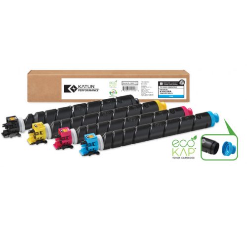 Utángyártott KYOCERA TK8375 Toner Bk 30000 oldal kapacitás KATUN