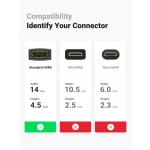 UGREEN HDMI anya - anya adapter fekete 20107