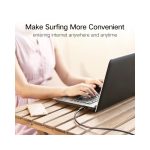 UGREEN Cat 6 U/UTP LAN kábel 10 m fekete NW102