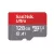SanDisk Ultra microSD memóriakártya, 128GB, 140 MB/s (SDSQUAB-128G-GN6MA)