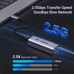 UGREEN USB-C - RJ45 2.5G Ethernet adapter CM648