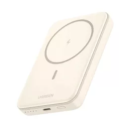   UGREEN 10000mAh mágneses vezeték nélküli powerbank bézs PB561