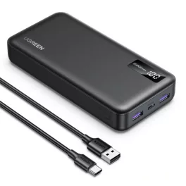 UGREEN 20000mAh kétirányú gyorstöltés powerbank PB312
