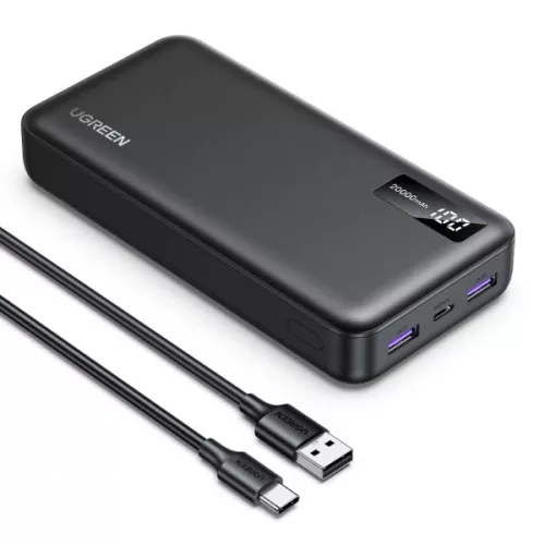 UGREEN 20000mAh kétirányú gyorstöltés powerbank PB312